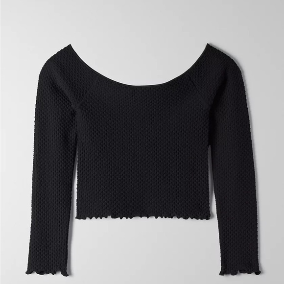 Sunday Best off the shoulder seamless long sleeve - Picture 5 of 6